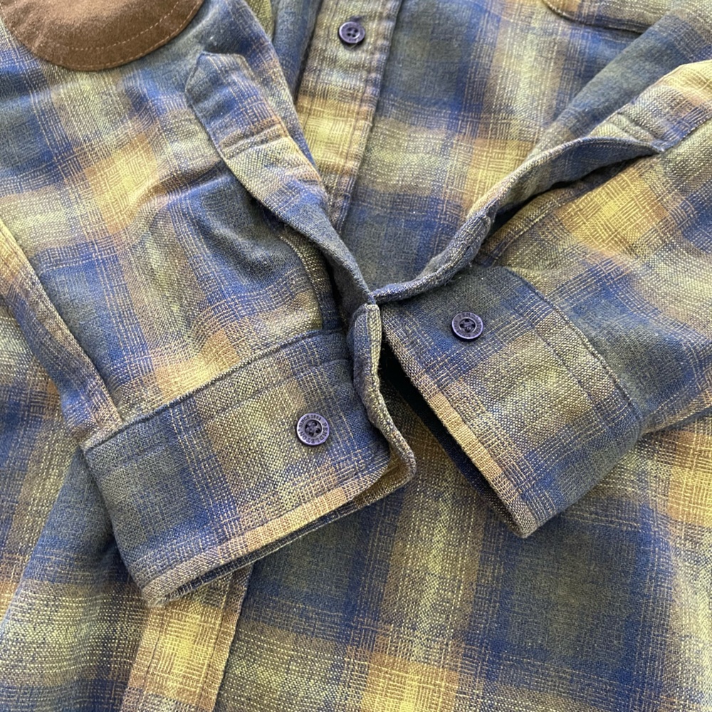 Pendleton elbow-patch trail load button down shirt - image 6